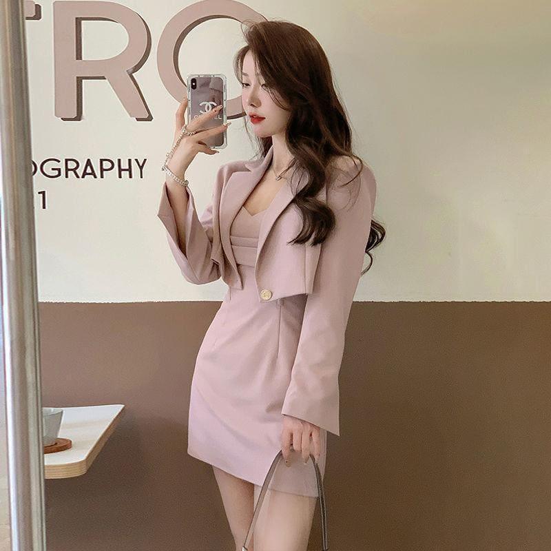 Ensemble Tailleur Jupe & Haut Minimaliste - Vallure