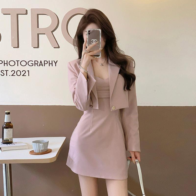 Ensemble Tailleur Jupe & Haut Minimaliste - Vallure