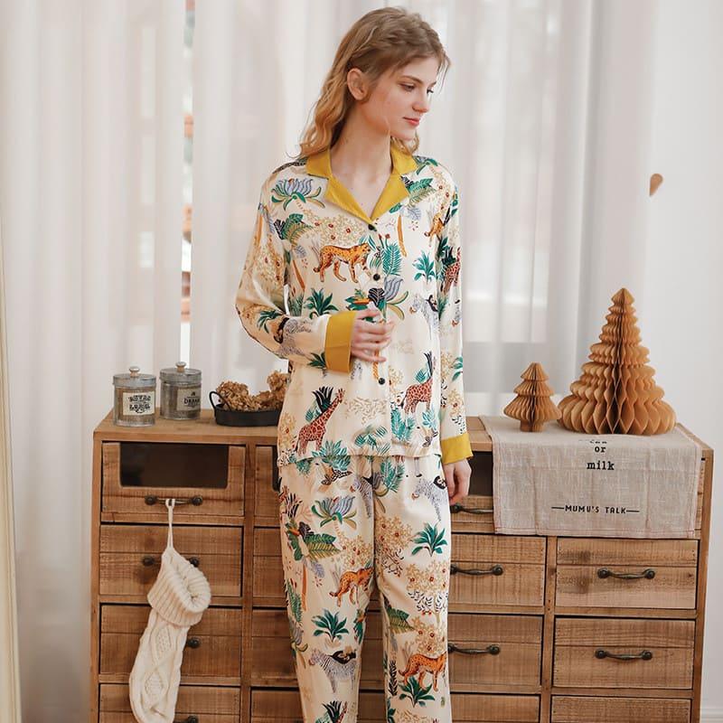 Ensemble Loungewear Bicolore en Viscose - Vallure
