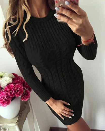 Robe Pull « Paris » en Maille - Vallure