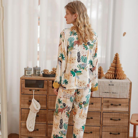 Ensemble Loungewear Bicolore en Viscose - Vallure